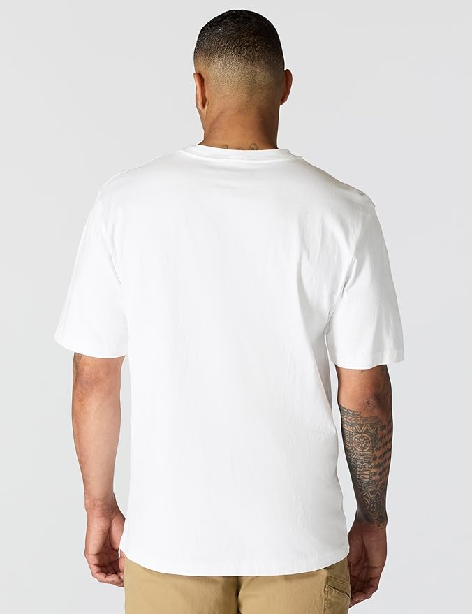 Carhartt Men's Loose Fit Heavyweight Short-Sleeve Pocket White T-Shirt - Image 4