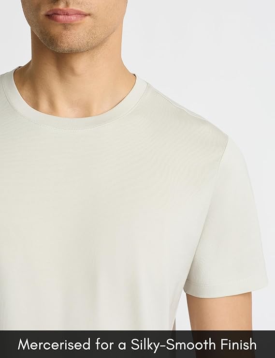 Men’s Supima® Mercerised Cotton T-Shirt(green) - Image 5