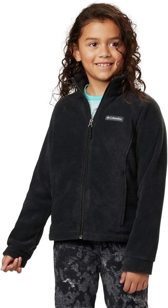Columbia Girls' Benton Springs Fleece (Black)