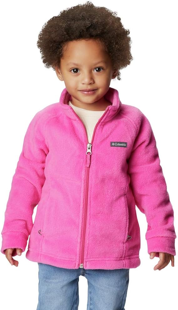 Columbia Girls' Benton Springs Fleece (Hot Pink)