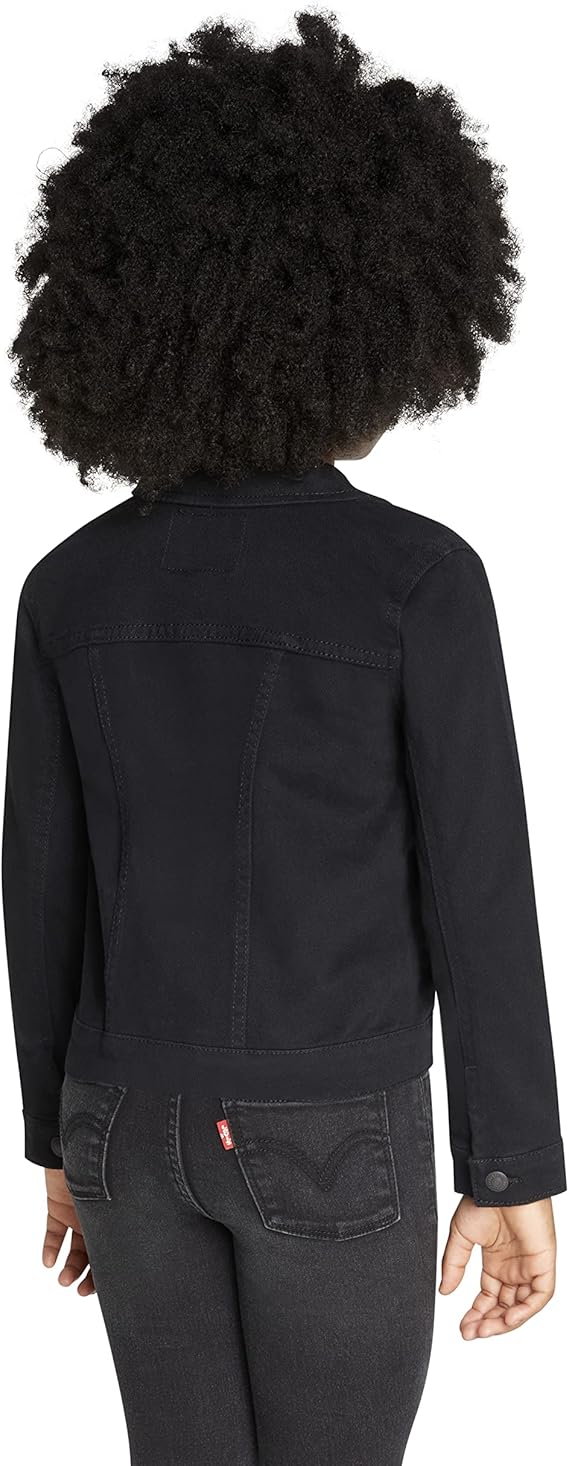 Levi's girls And Baby Trucker Jacket (Black) - Image 3