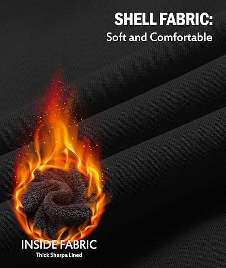 Kids Hoodie Fleece Jacket Warm Sherpa Lined Zip Up Hooded Sweatshirt Soft Winter Coat Boys Girls School Outerwear - Image 4