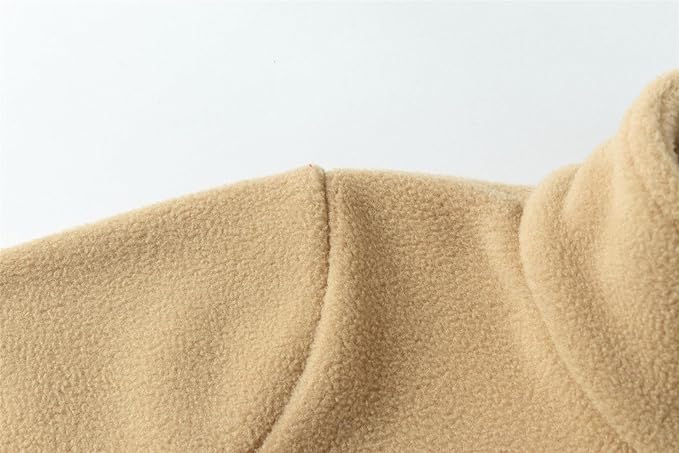 Mud Kingdom Boys Girls Quarter Zip Sweatshirt Polar Fleece Long Sleeve Shirts Mock Neck Fall Pullover Tops - Image 5