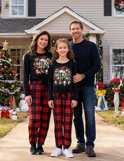 Girls' Clothing Sets Bow Knot Long Sleeve T-Shirt & Camo Print Elastic Waist Pants Girls Clothes Size(Red) - Image 5