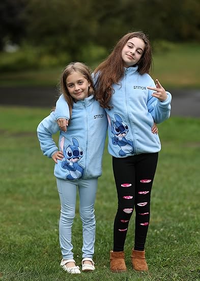 Jacket Full Zip Sherpa Fuzzy Warm Winter Outwear Coat - Image 5