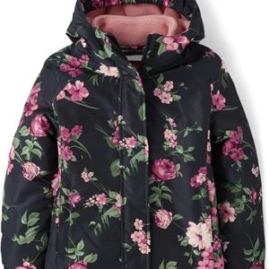 The Children's Place Girls Heavy 3 in 1 Winter Jacket, Wind-resistant Water-resistant Shell, Fleece Inner