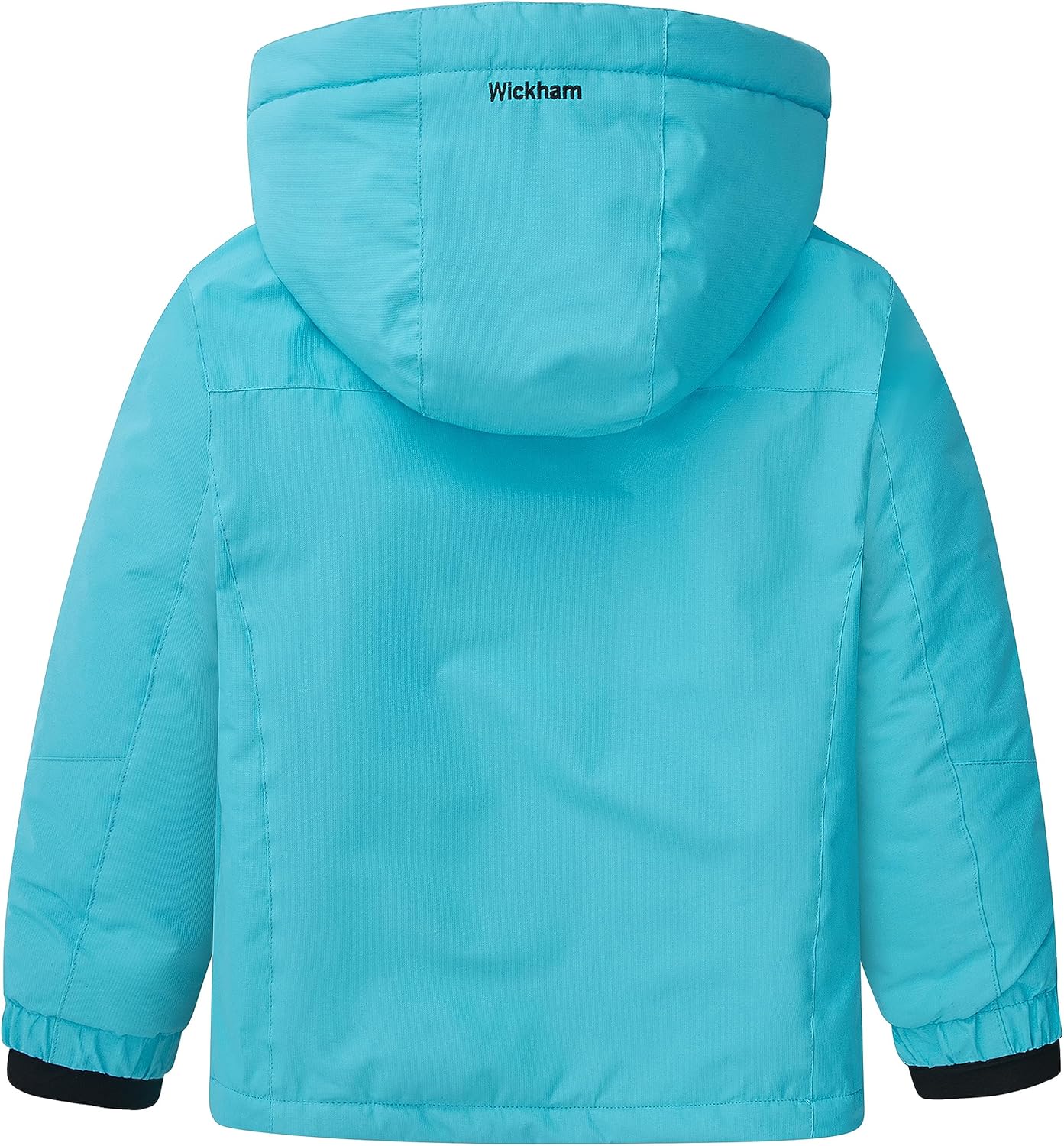 Girl's Waterproof Ski Jacket Winter Warm Fleece Lined Snow Windproof Jackets Removable Hood Ski Coat for Kids(blue) - Image 5