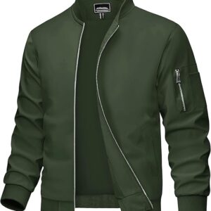 MAGCOMSEN Bomber Jacket Windbreaker #01 Army Green Coat