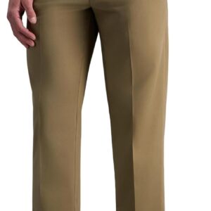 Haggar Men's British Khaki Casual Pant
