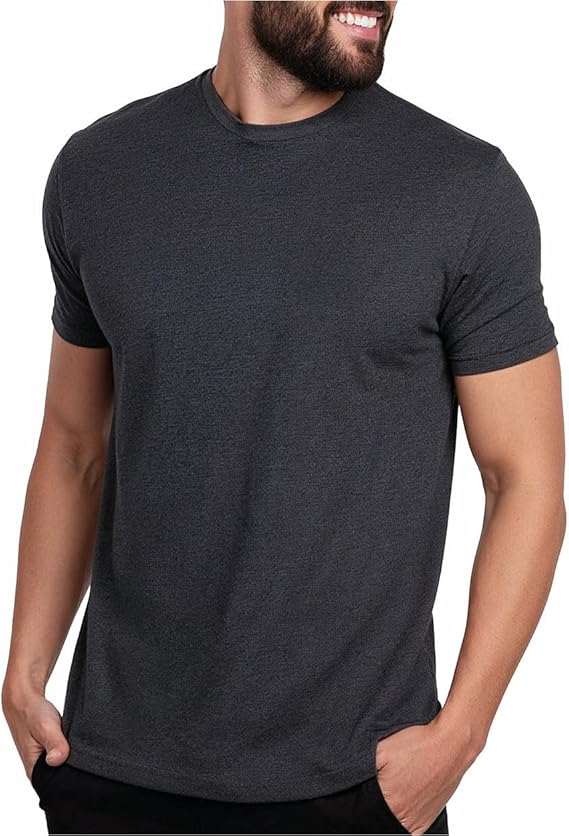 INTO THE AM Charcoal T Shirt