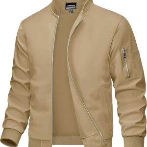 MAGCOMSEN Bomber Jacket Windbreaker #01 Khaki JACKET