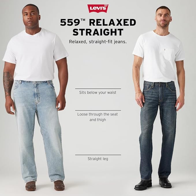Levi's 559 Relaxed Straight Navarro Jeans89. - Image 4