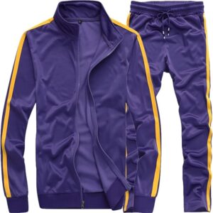 MACHLAB Men's Lake Purple Activewear