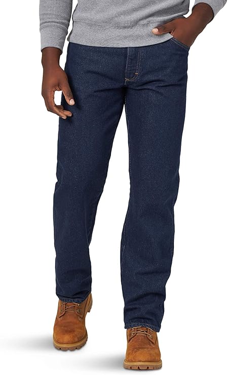 Rustler Mens Classic Relaxed Prewash Fit Jean - Image 2