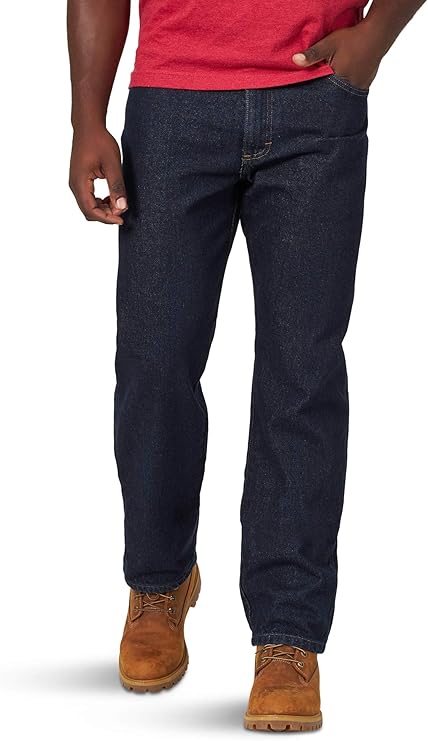 Rustler Mens Classic Relaxed Soft Rinse Fit Jean