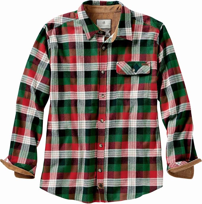 Legendary Whitetails Men's Alpine Mountain Plaid Flannel Shirt