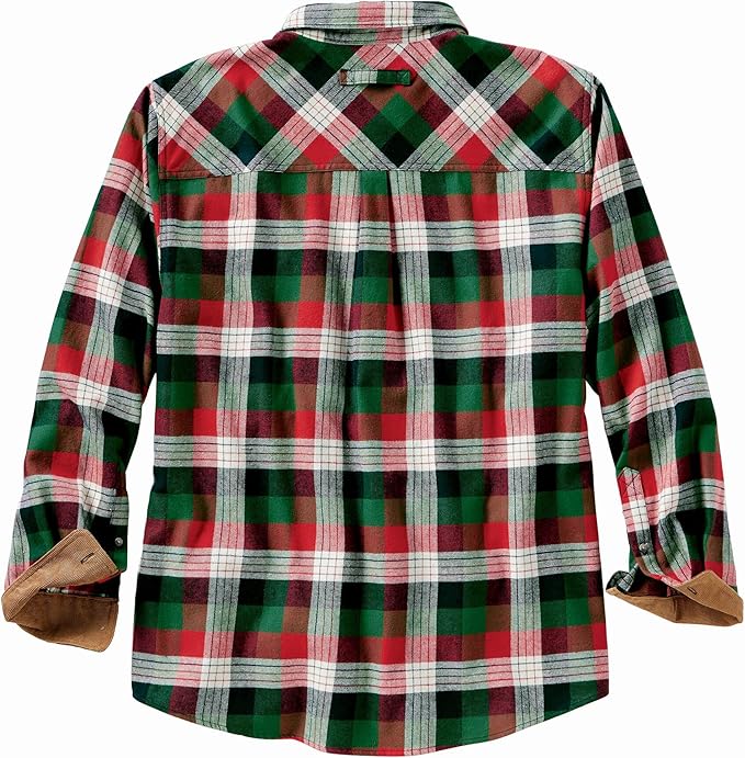 Legendary Whitetails Men's Alpine Mountain Plaid Flannel Shirt - Image 4