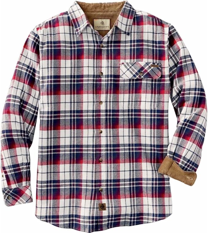 Legendary Whitetails Men's Americana Plaid Flannel Shirt