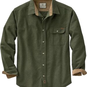 Legendary Whitetails Men's Army Flannel Shirt