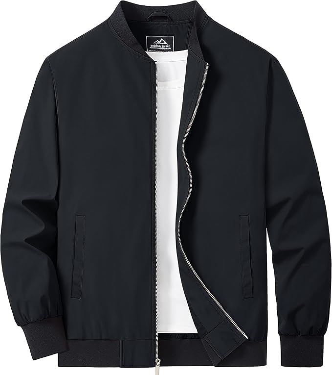 MAGCOMSEN Bomber Black Jacket