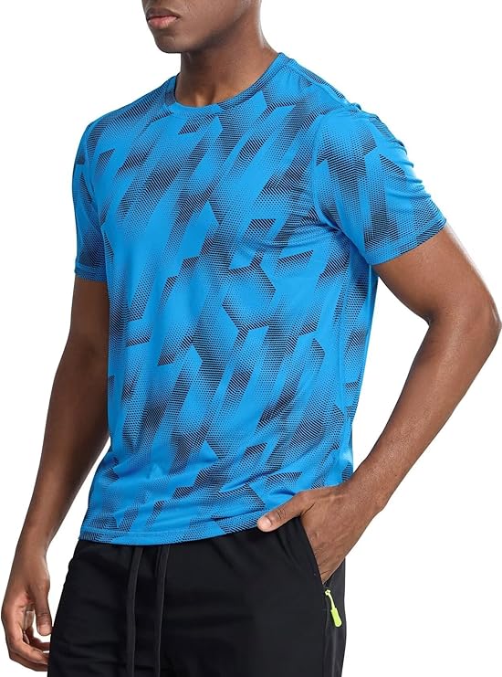 Zengjo Workout Blue T-Shirt - Image 2