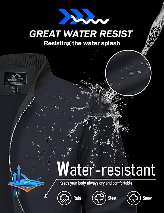 MAGCOMSEN Bomber Black Jacket - Image 3