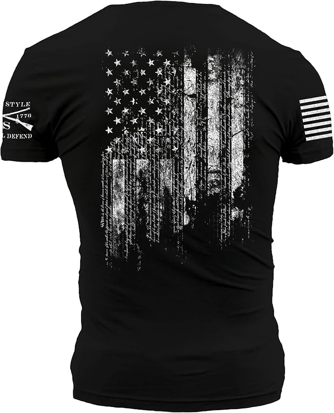 Grunt Style 1776 Flag(Black) - Image 4