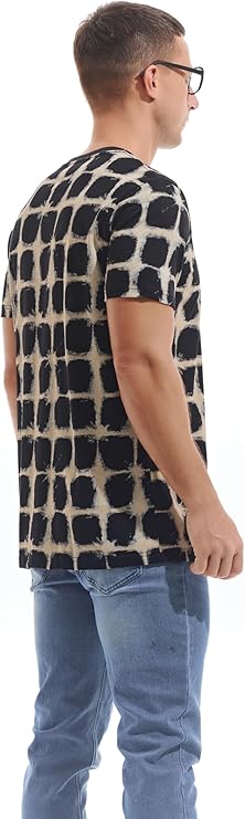 KLIEGOU Crew Neck 32 Black T Shirt Fitted - Image 2