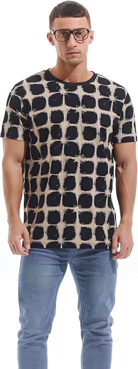 KLIEGOU Crew Neck 32 Black T Shirt Fitted - Image 4