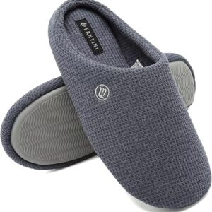 CIOR Unisex Men's blue Memory Foam Slippers