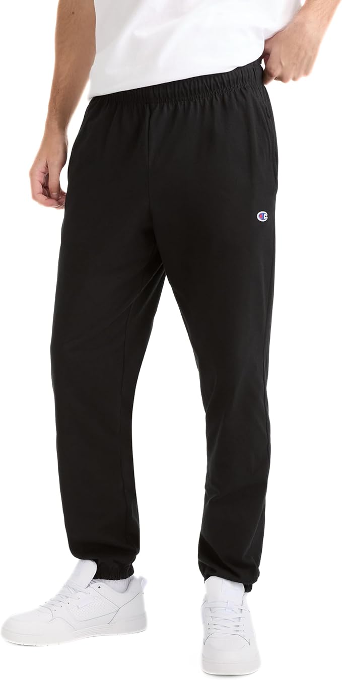 Champion Men's Black - C Patch Logo Pants
