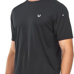 NORTHYARD Athletic Running Black T-Shirts