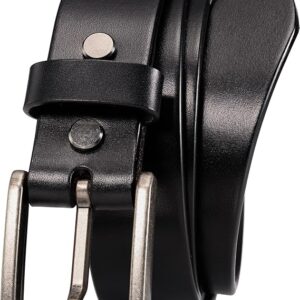 WOLFANT Thicken Full Grain Heavy Duty Black Belts for Men
