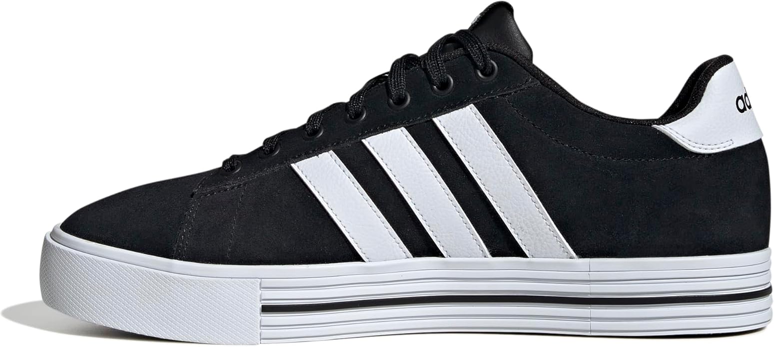 adidas Men's Black White Daily 4.0 Shoe