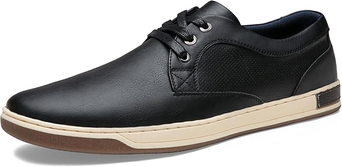 Jousen Men's black Fashion Sneakers
