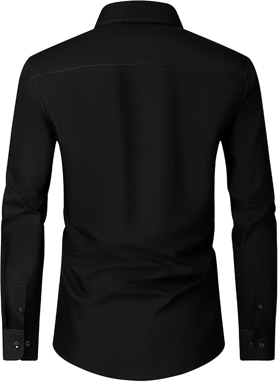 Alimens & Gentle Black Men's Down Shirt - Image 2