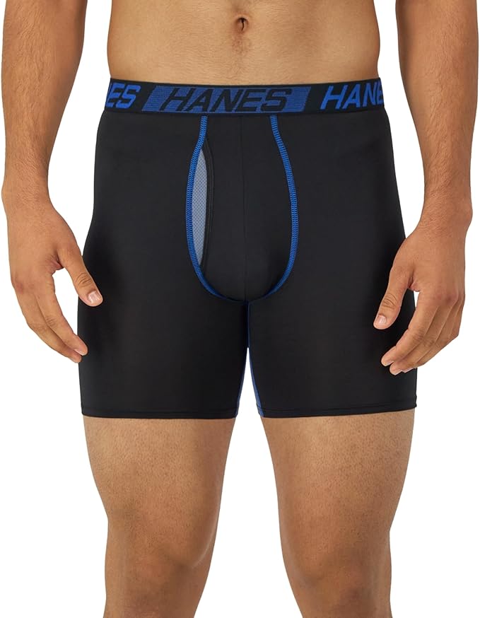 Hanes Men's Underwear Black 3-Pack - Image 2