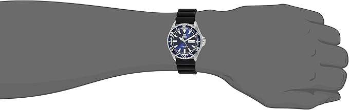 Orient Men's Kamasu Blue - Rubber Strap Stainless Steel Japanese-Automatic Diving Watch - Image 3