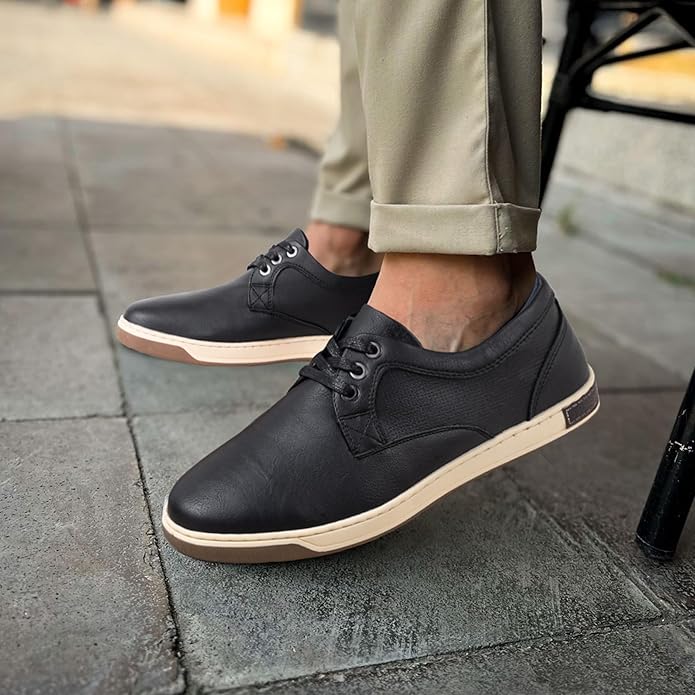 Jousen Men's black Fashion Sneakers - Image 2