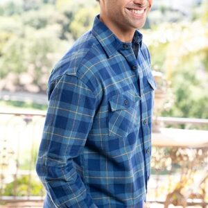 Gioberti Men's Plaid Checkered Flannel Shirt