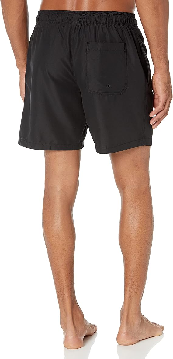 Amazon Essentials Mens 7" Black Swim Trunks - Image 3