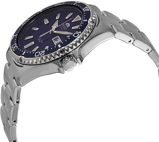 Orient Men's Kamasu Blue - Metal Bracelet Stainless Steel Japanese-Automatic Diving Watch - Image 3