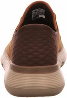 Skechers Men's Dark Brown Garza - Gervin Slip-On Shoes - Image 4