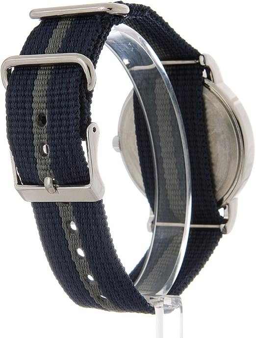 Timex Weekender 38mm Unisex Blue/Silver-Tone/White Analog Watch - Image 3