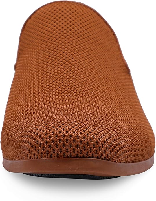 UUBARIS Mens Camel Dress Loafers - Image 2