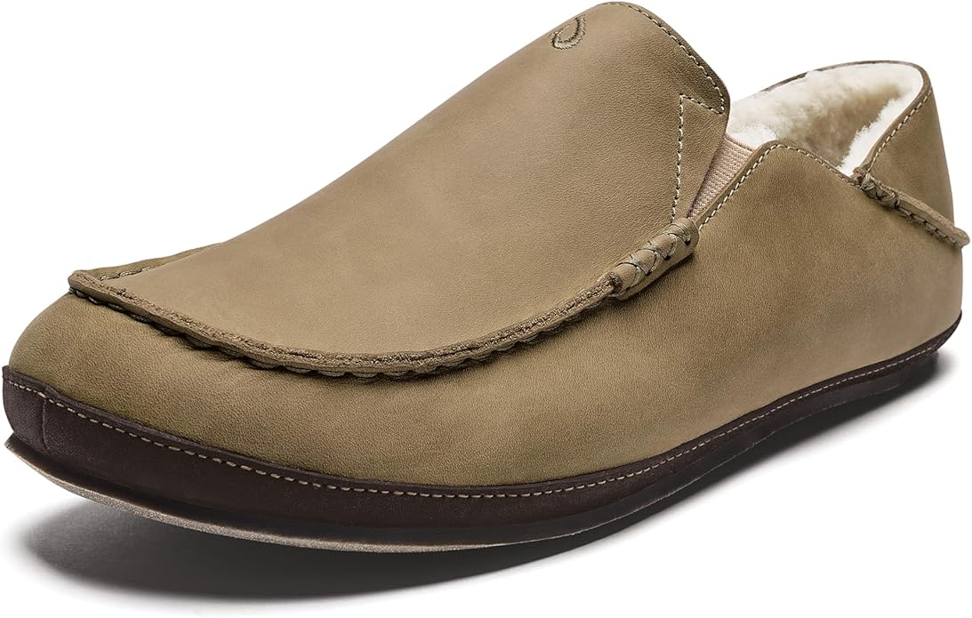 OLUKAI Moloa Slipper Clay/Dk Java Men's