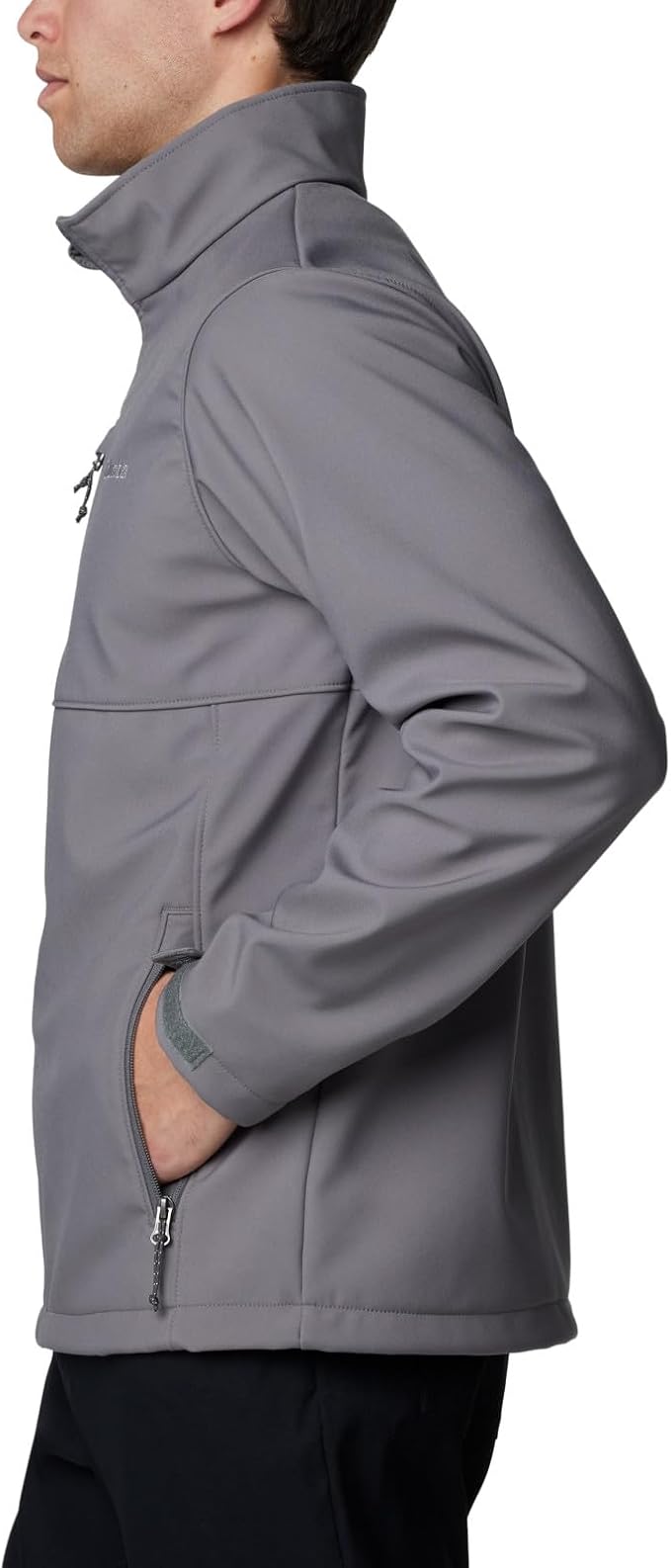 Columbia Men's Ascender Softshell City Grey Jacket - Image 3