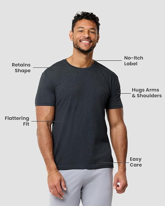 INTO THE AM Charcoal T Shirt - Image 2