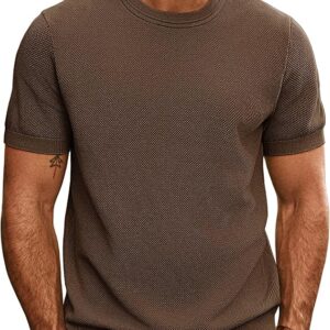 PJ PAUL JONES Casual Coffee T-Shirt