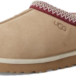 UGG Men's Driftwood/Biking Red Tasman Natural Slipper